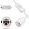 Ipower Simple Deluxe Extension Hanging Lantern Cord Cable 20 FT E26/E27 Socket & On/ Off Switch, 6PK HILAMPCORDXLX6 - alternate 2